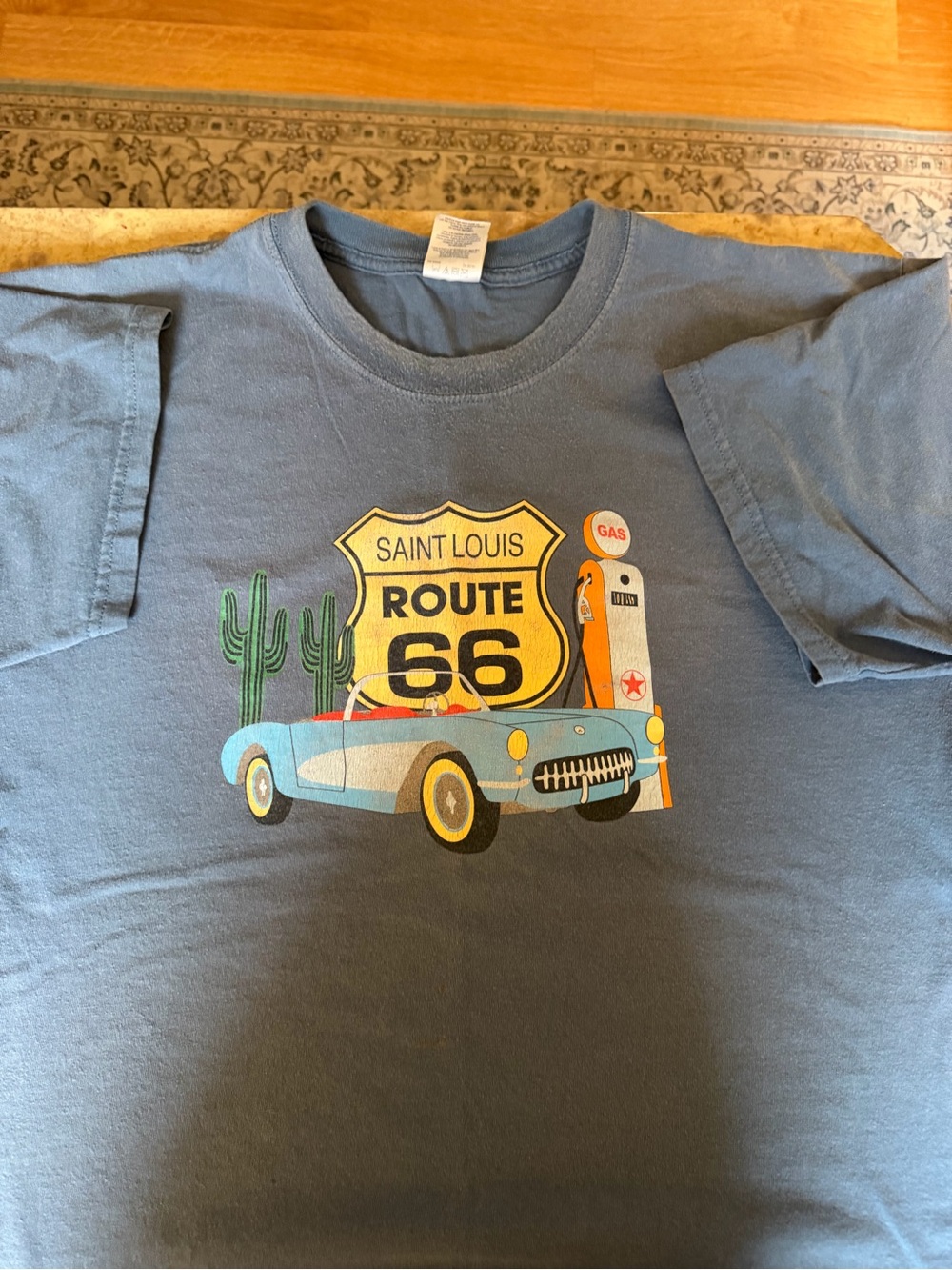 Route 66 Saint Louis Graphic Tee - Blue